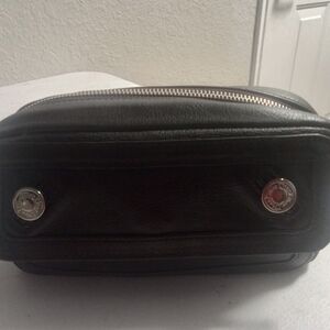 Dior Toiletry Bag brown leather